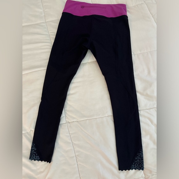 Lululemon tight stuff reflective tight grape black tender violet purple - Picture 13 of 15